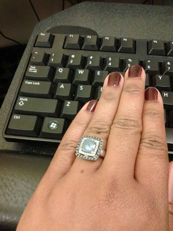 Lesson learn, living in fear; isn't living right.  Wear your rings ladies, show me your rings!