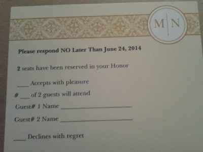 Wedding Invitations show and tell ...