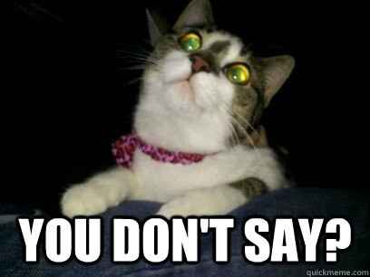 [grumble grumble] Posts asking us to guess