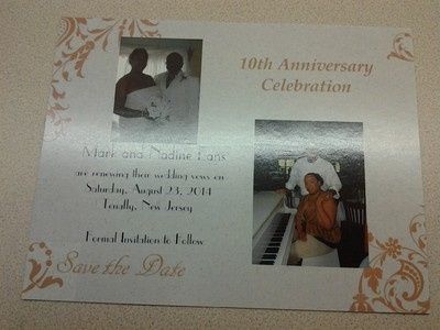 DIY SAVE THE DATES/ PLEASE POST PICS