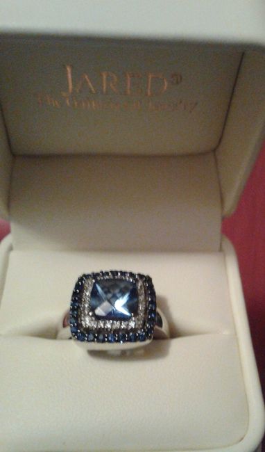 My sapphire engagement ring... show me yours?