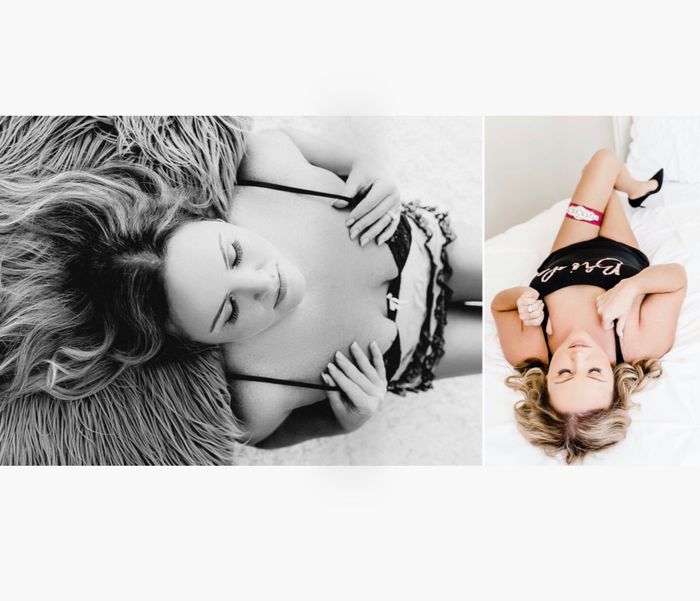 i did my boudoir shoot yesterday - 2