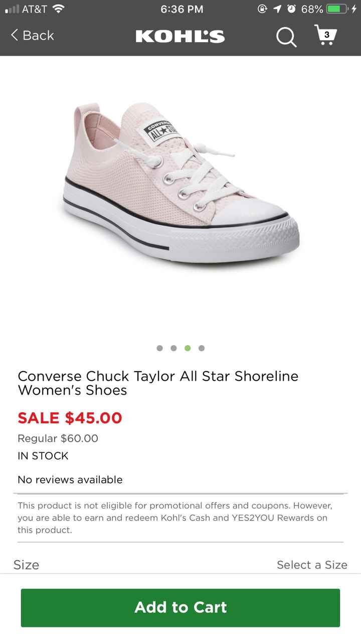 Curious what everyone's wedding shoes look like? - 2