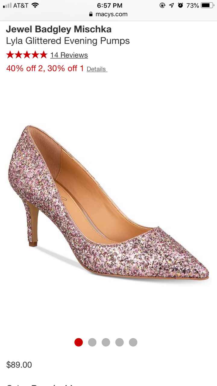 How much did you spend on your dress? And shoes! - 2