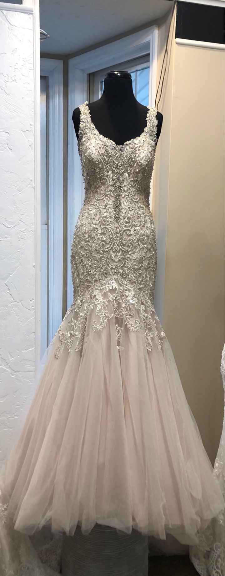 Dress help! Mermaid with tulle - 1