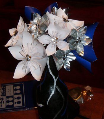 Finished my first DIY centerpiece! (pics)