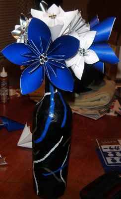 Finished my first DIY centerpiece! (pics)