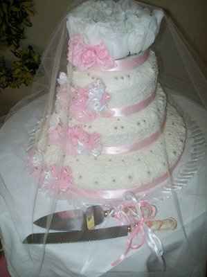 Is anyone decorating their flutes and serving set?  If so, could you post pics please