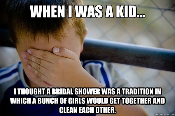 Bridal Shower...  Are you having one?