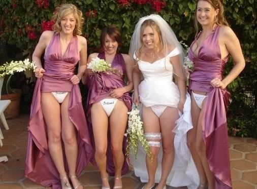 Is anyone going to have their BM pose like this?  Pics may be offensive.