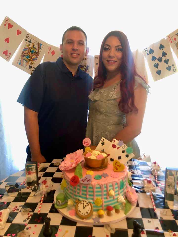 Alice in wonderland Wedding shower 10/05/19 - 12