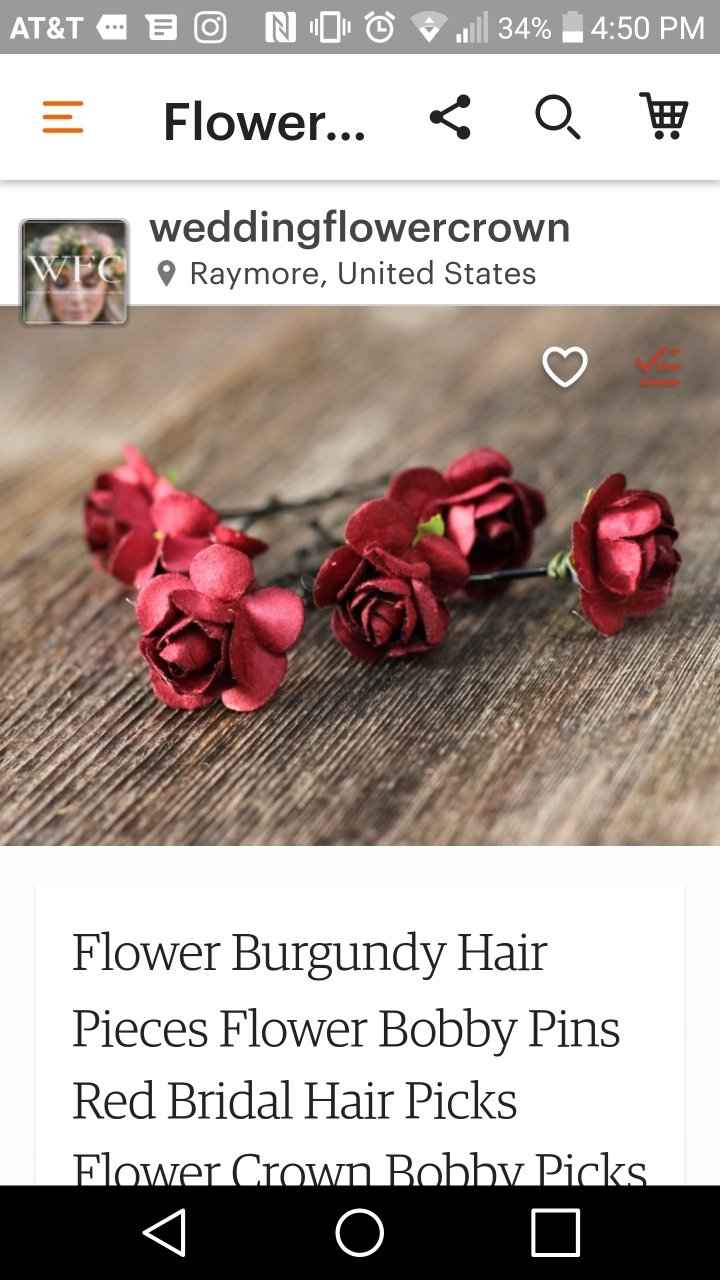  Flowers in hair! - 3