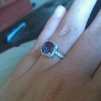 Alright ladies! Let's see those gorgeous rings...