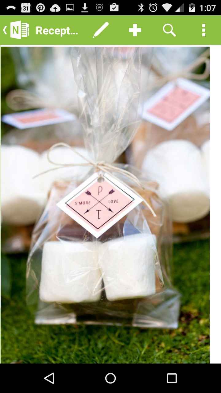 WEDDING FAVORS?