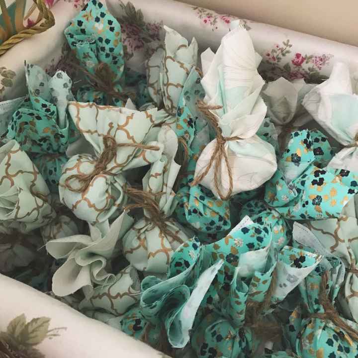 Our favors are done!