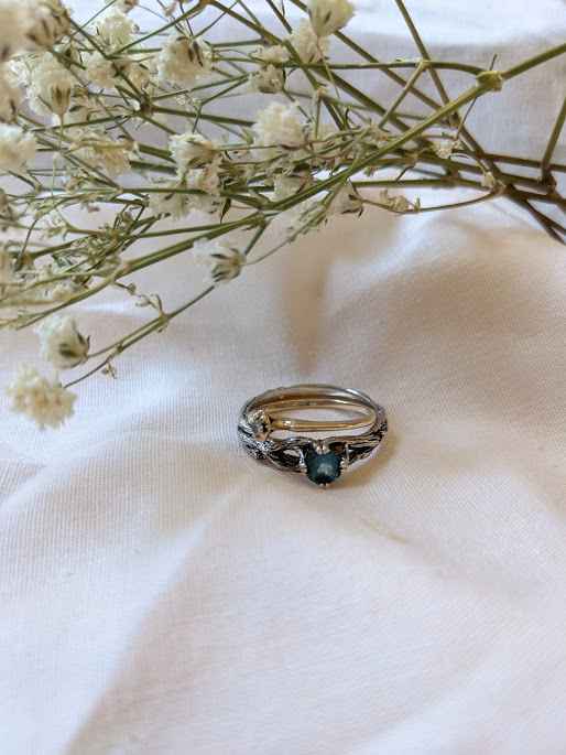 Unusual, Unique, Different, engagement and wedding sets or stacks - 1
