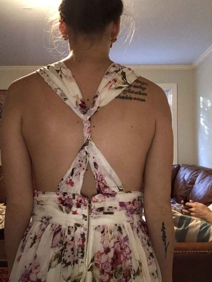 Reception dress feedback