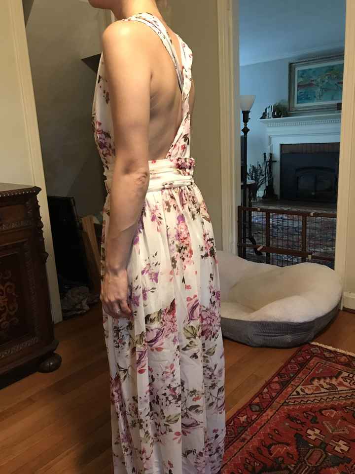 Reception dress feedback