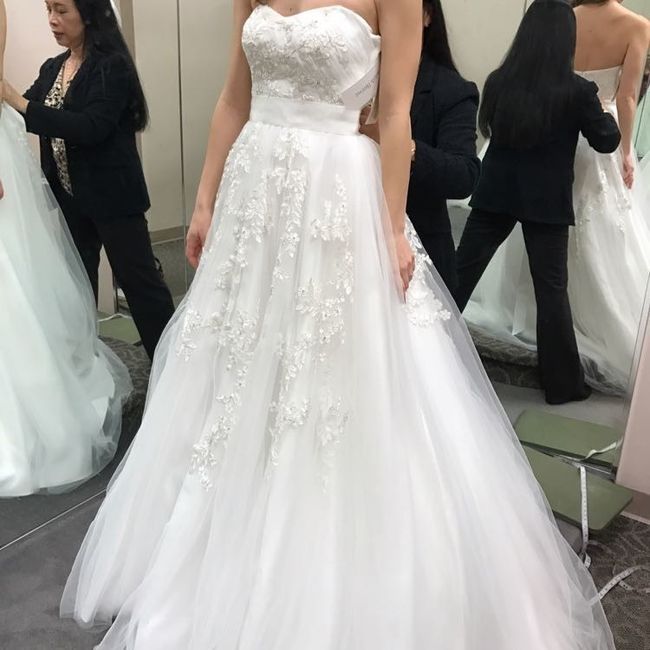 Reception dress feedback