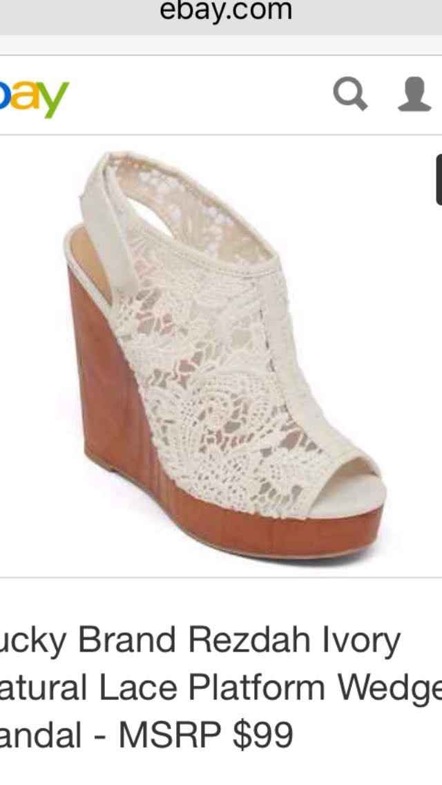 Wedding shoes