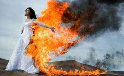 Why would anyone trash their dress?