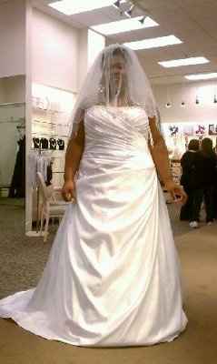 My dress is paid for and ordered and now my bridesmaids know what they are wearing (pics)