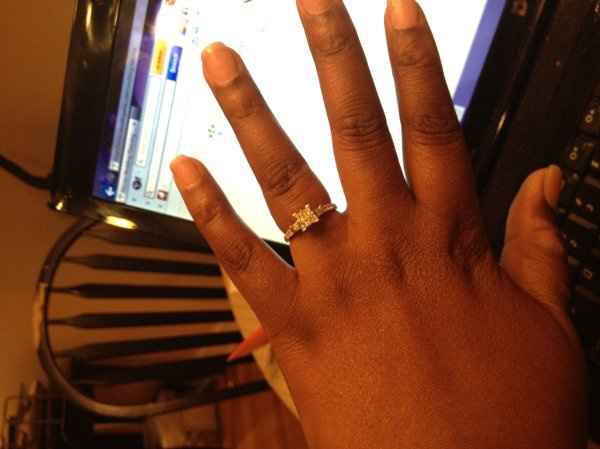 He finally put a ring on it PIC