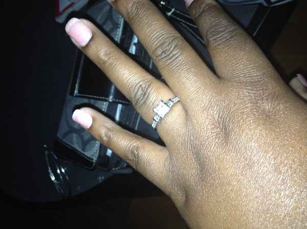 He finally put a ring on it PIC