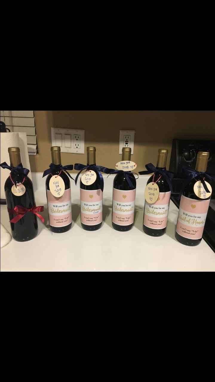  Let me see your Bridesmaids proposals! - 1