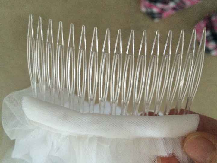 Got my $6 veil in from China