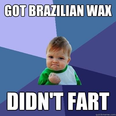 I got my wax