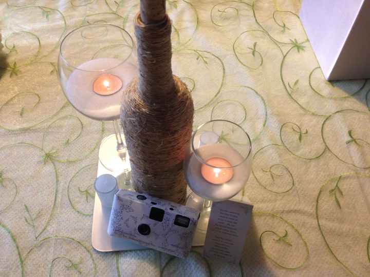 Wine bottles for DIY centerpieces?