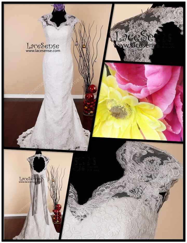 How do you think lace wedding dress?
