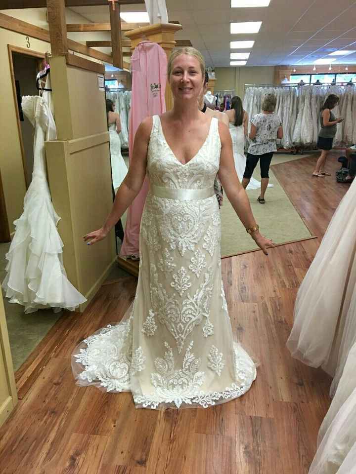 I said YES to the dress