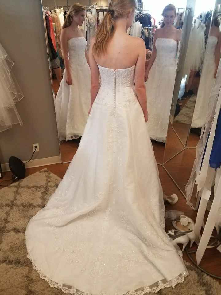 I said YES to the dress!