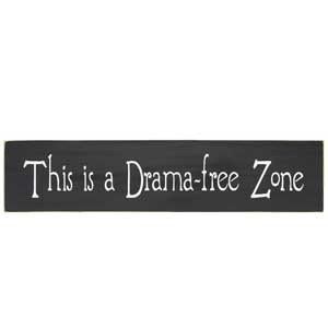 Got a drama free wedding sign I can borrow?