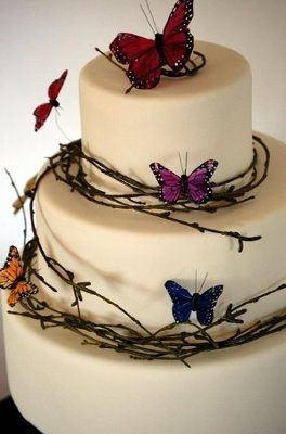 FH and I agree on the look of our cake!
