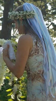 Ribbon veil... What do you think?