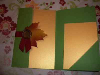 Has anyone made their own pocketfolds for your invitations?