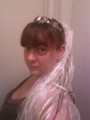 Ribbon veil... What do you think?