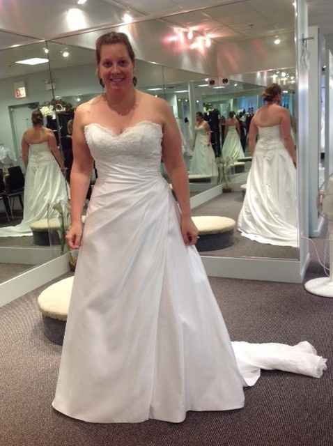 1st fitting...oh no...back fat...with pictures.