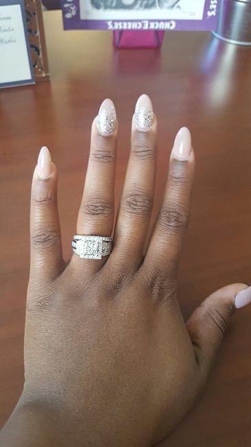 bridal nail color