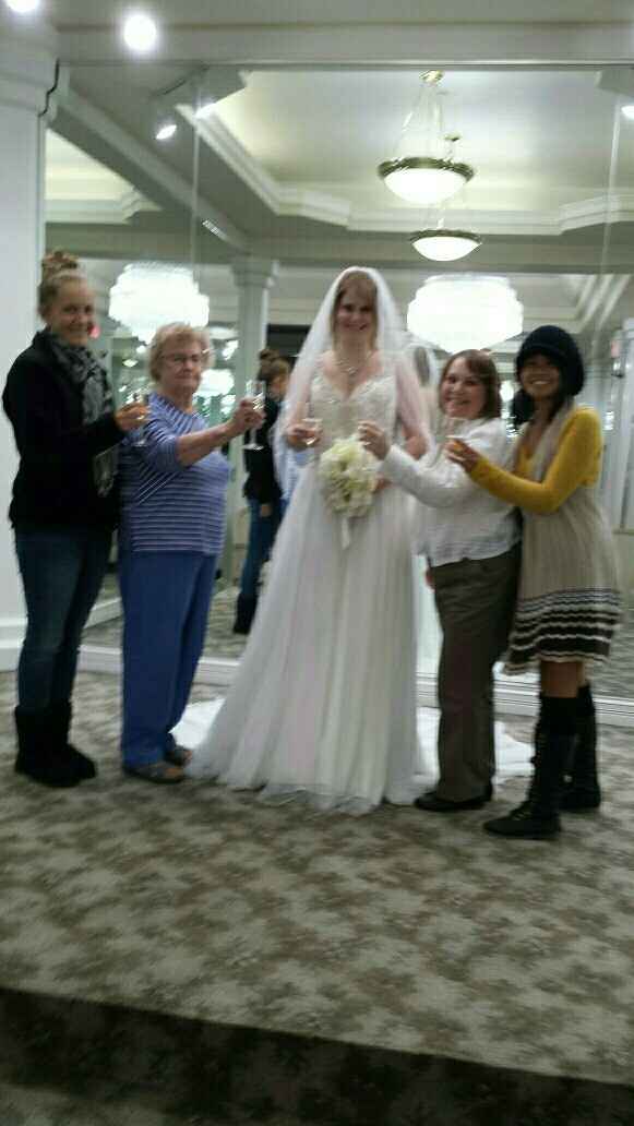 I said yes to the dress!!!