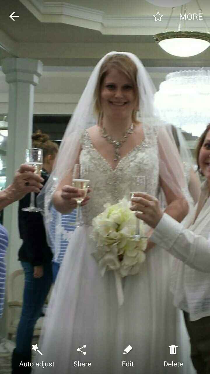 I said yes to the dress!!!