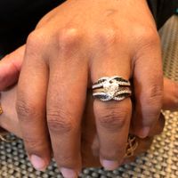 i got my wedding band! Show me your beautiful rings! - 1
