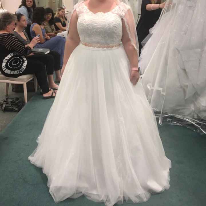 Plus size bride