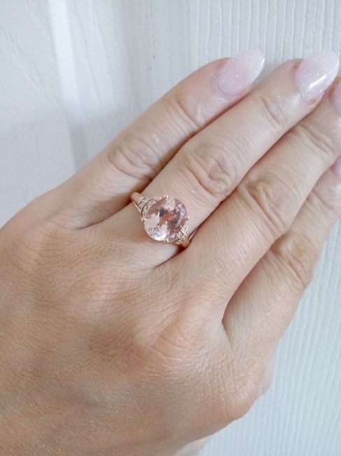 Morganite rings 6