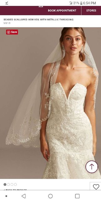 Veil for mermaid dress? Photos please or suggestions? (picture!) 2