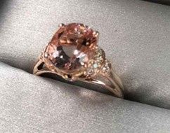 Please show me your non-diamond engagement/wedding ring 10