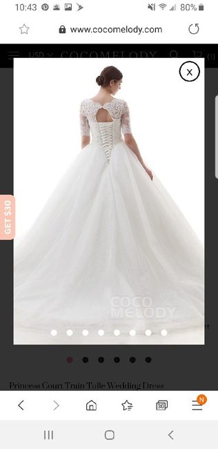 Thoughts on veil with dress 2